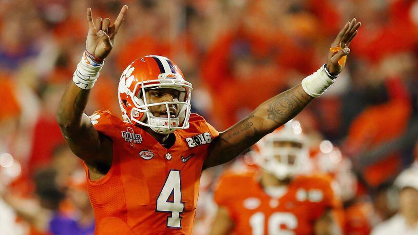 Clemson quarterback and Heisman Trophy candidate Deshaun Watson figures to have a big impact on the College Football Playoff picture again this season. (Photo by Kevin C. Cox/Getty Images)