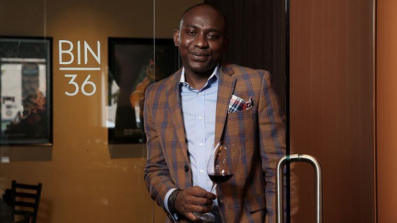 Enoch Shully, owner of Bin 36, poses for a photograph at the wine restaurant on Tuesday, Aug. 8, 2017, in Chicago, Ill. (John J. Kim/Chicago Tribune/TNS)
