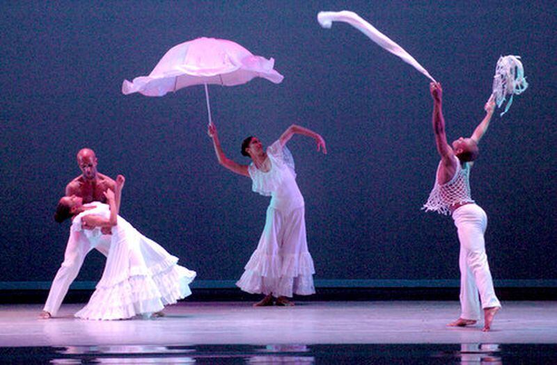 Alvin Ailey's signature work, "Revelations," can be streamed for free at alvinailey.org.
AJC File
