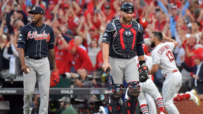 Photos: Braves fall short vs. Cardinals in Game 4 of NLDS