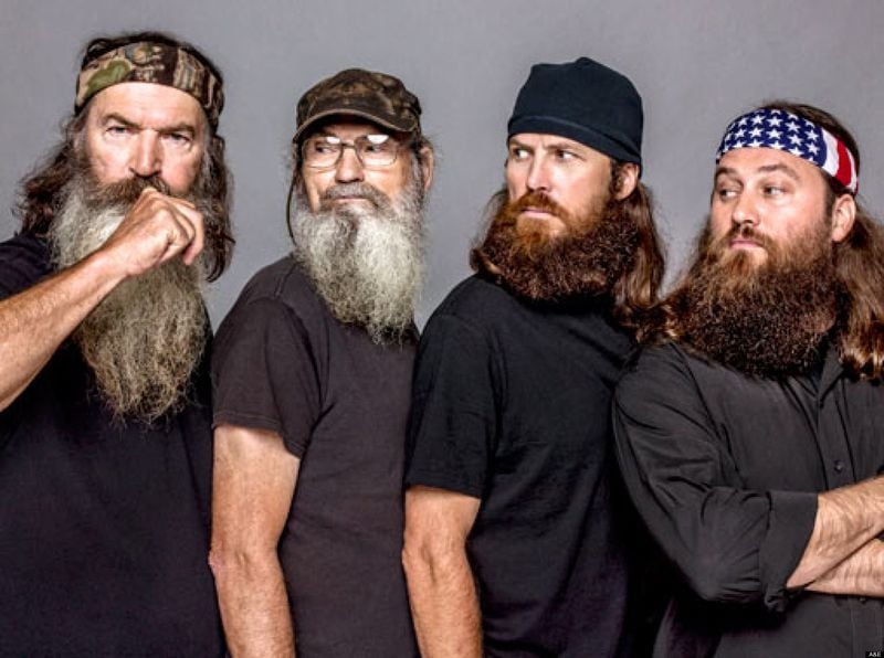 The popular reality show "Duck Dynasty" is available on Tubi. Courtesy of A&E