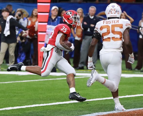Photos: Georgia tackles Texas in the Sugar Bowl