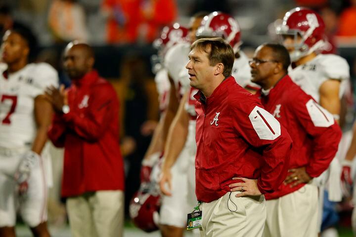 Kirby Smart at NCAA title game