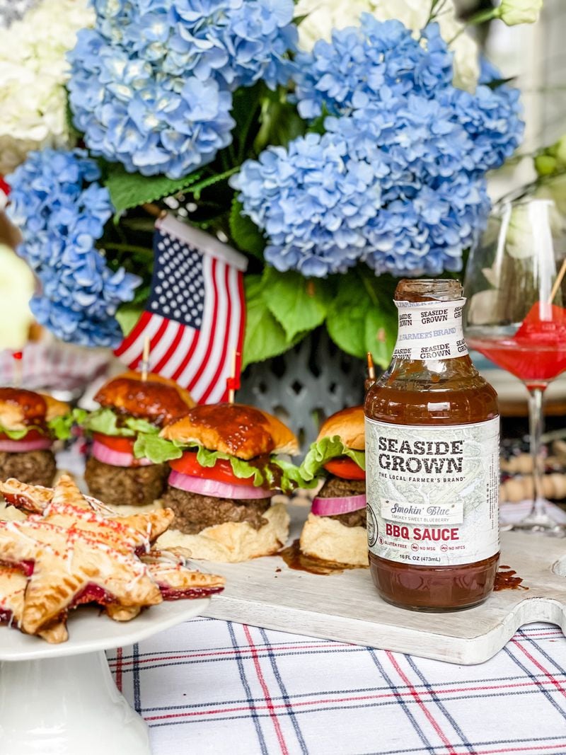 Smokin’ Blue barbecue sauce from the Local Farmers Brand and Seaside Grown. Courtesy of Erin Hixson Photography