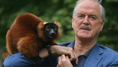 John Cleese, founding member of Monty Python’s Flying Circus, who also has a passion for lemurs, will appear at Symphony Hall in Atlanta Sunday, Nov. 12. Photo by Matt Cardy/Getty Images