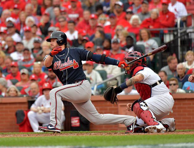 Photos: Braves face Cardinals in Game  3 of NLDS at St. Louis