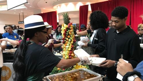 The Atlanta airport hosted the Taste of Hartsfield-Jackson in its domestic terminal atrium on Nov. 8, 2018.