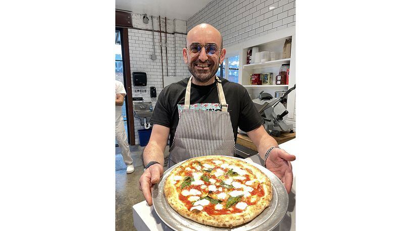 Patrizio Alaia is the co-owner of Mozza Bella, a new stall in the Chattahoochee Food Works food hall.