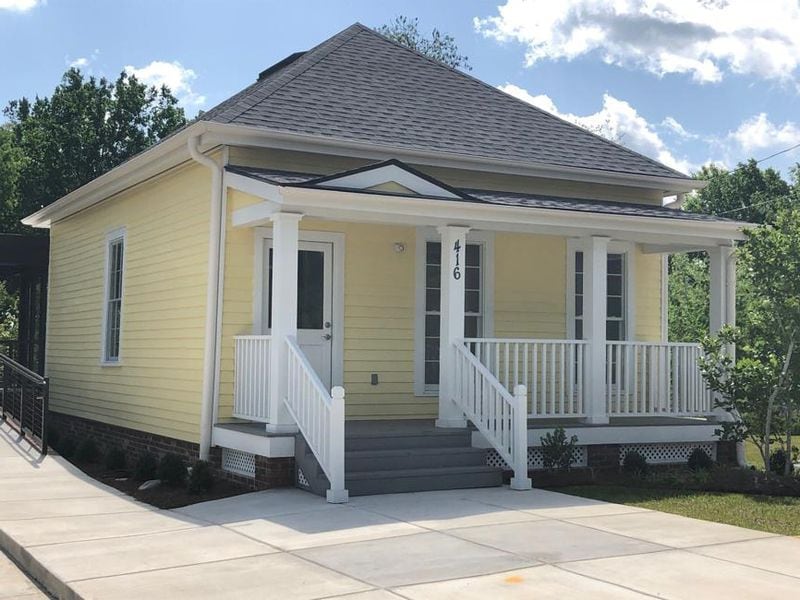 The Georgia Department of Transportation relocated Little Richard's childhood home in Macon as it mitigates the effects of rebuilding the I-75/I-16 interchange.