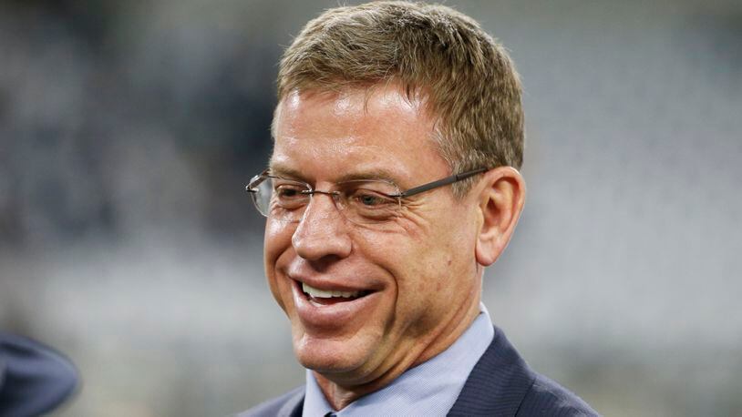 Troy Aikman, an analyst for Fox, won three Super Bowls with the Cowboys.