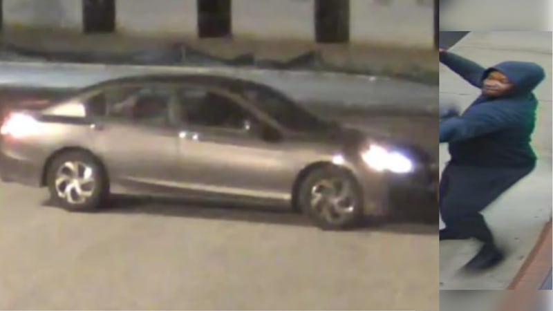 Smyrna police are asking the public for help identifying the vehicle and person seen in these photos.