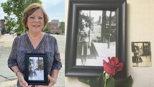Chris Harrison was reunited with a small photograph of her mother nearly eight months after it was stolen in Portland. She has since made several copies of it.