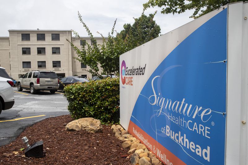 The federal government has given Signature HealthCARE of Buckhead its lowest rating — a one-star out of five based on government inspections, staffing levels and quality measures, according to Medicare.gov. (Chris Day/Christopher.Day@ajc.com)