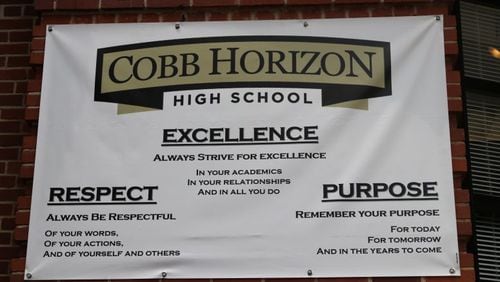 Students at the new Cobb Horizon High School will have a blended learning environment with instruction primarily done online and enhanced by one-on-one assistance and teacher-led instruction. Students will progress through their coursework at their own pace. Courtesy of Cobb County School District