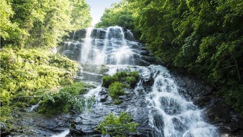 Amicalola Falls is Georgia's tallest waterfall as well as the tallest cascading waterfall in the Southeast.
