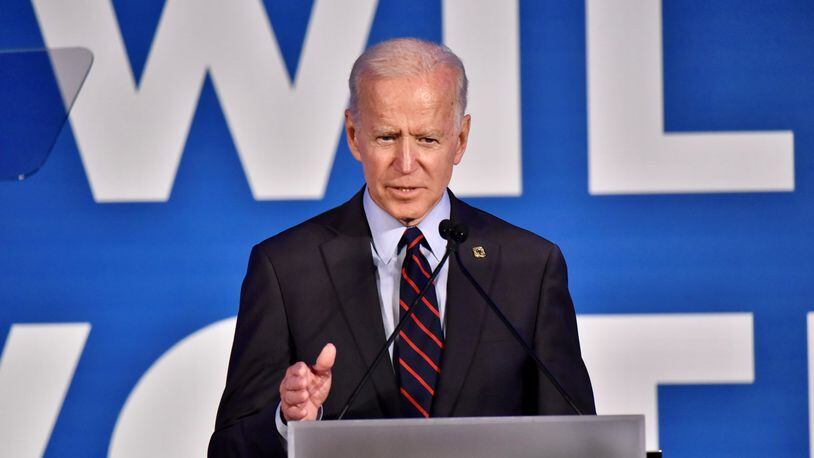 Former Vice President Joe Biden. AJC/Hyosub Shin.