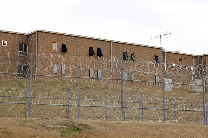 In a claim filed with the Department of Administrative Services, inmate Joseph Williams cites inoperative door locks and surveillance cameras at Phillips State Prison, and staffing issues that have made it so one officer is often left to supervise multiple dorms. (Jason Getz / Jason.Getz@ajc.com)