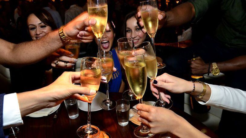 Toast the new year at STK