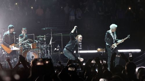 U2 rocked the sold out Infinite Energy Arena on their Experience+Innocence Tour 2018, on Monday, May 28, 2018.
 Robb D. Cohen / www.RobbsPhotos.com