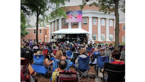 “Music on the Hill” is a free concert series held the second Friday of the month from May through October on the grounds of Roswell City Hall. The city is seeking sponsors and vendors for this year’s concerts. CITY OF ROSWELL
