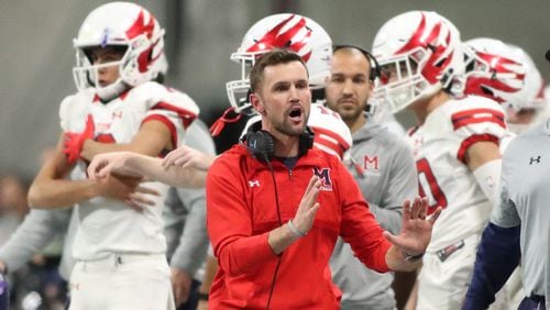 Coach Adam Clack led Milton High School to its first state football championship in 2018.