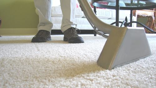 This is the perfect time to clean the carpets.