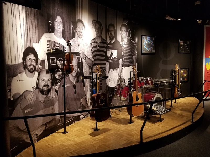 The G-Men, musicians that play for country music artist Garth Brooks, are honored at the Musicians Hall of Fame and Museum in Nashville, Tennessee. 
Courtesy of Wesley K.H. Teo