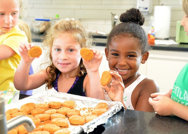  Tailor-made for rising K – 9th graders, the MJCCA offers the community a menu of exciting cooking camps during National Culinary Arts Month in July./Photo courtesy of MJCCA