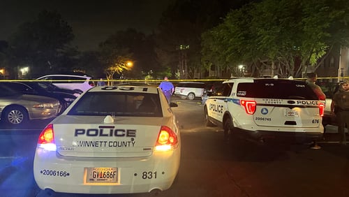 A man was killed at a Gwinnett County apartment complex late Saturday, police said.