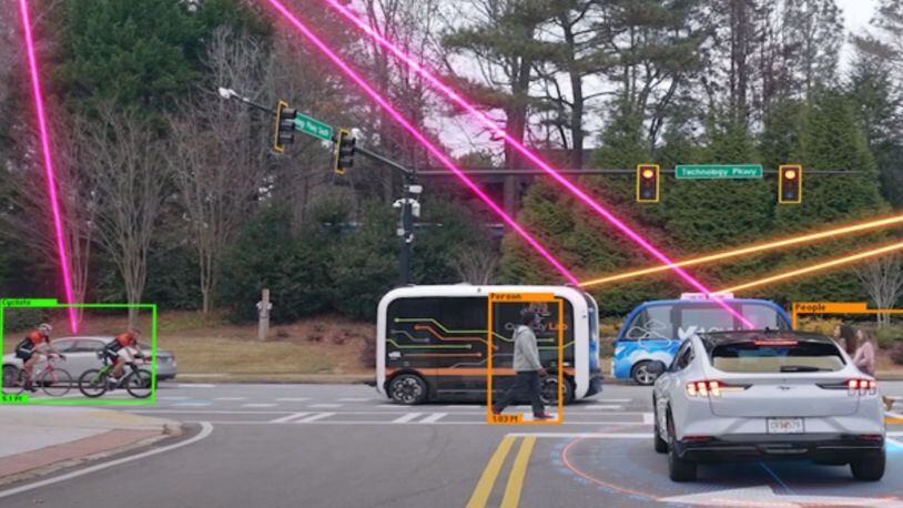 Peachtree Corners is partnering with the non-profit Partners for Automated Vehicle Education, a coalition of industry partners and nonprofit groups working to educate the public on autonomous vehicle technologies. (Courtesy City of Peachtree Corners)