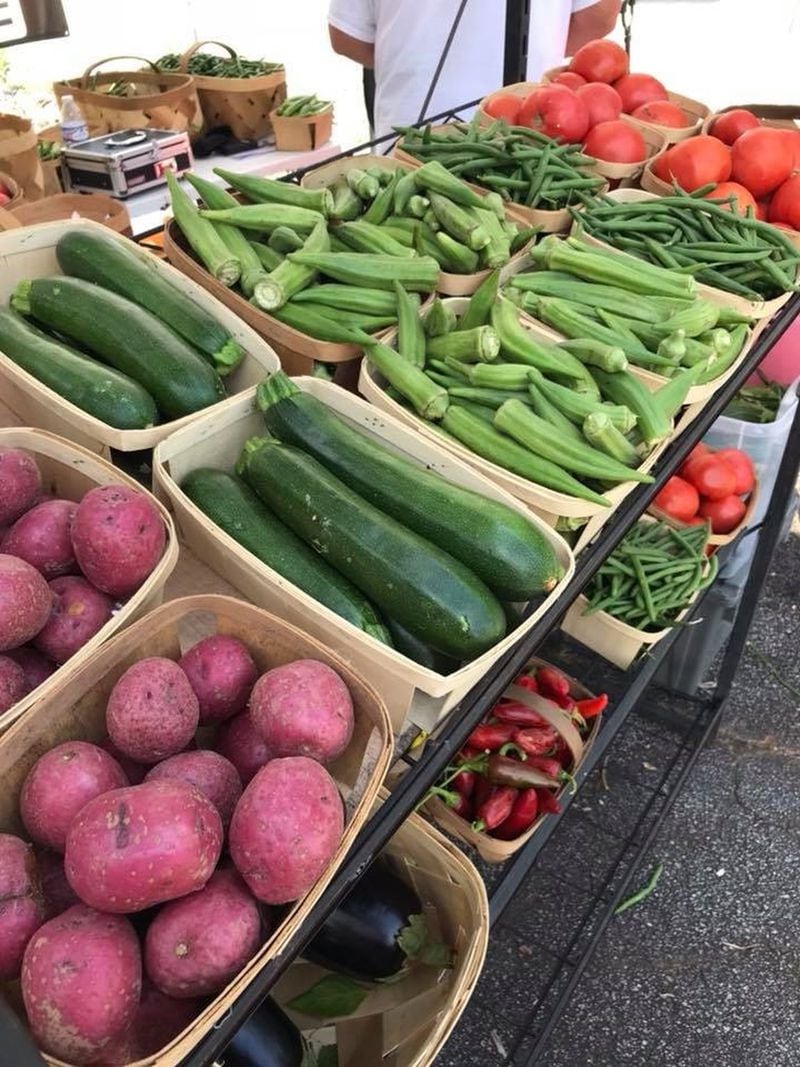 At the peak of summer, farmers at the Lilburn Farmers Market have every summer vegetable imaginable from potatoes to okra to ripe red tomatoes. CONTRIBUTED BY LILBURN FARMERS MARKET