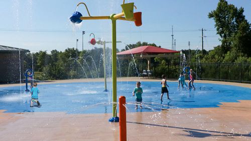 The Forsyth County Splash Pad will be open June 5 through Sept. 7 at Old Atlanta Park. FORSYTH COUNTY PARKS & RECREATION