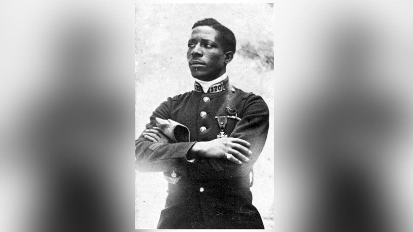 Eugene Bullard first fought on the ground during World War I, serving with the French Foreign Legion. He was awarded France’s Croix de Guerre for his heroism at the Battle of Verdun. Photo courtesy of the National Museum of the U.S. Air Force.