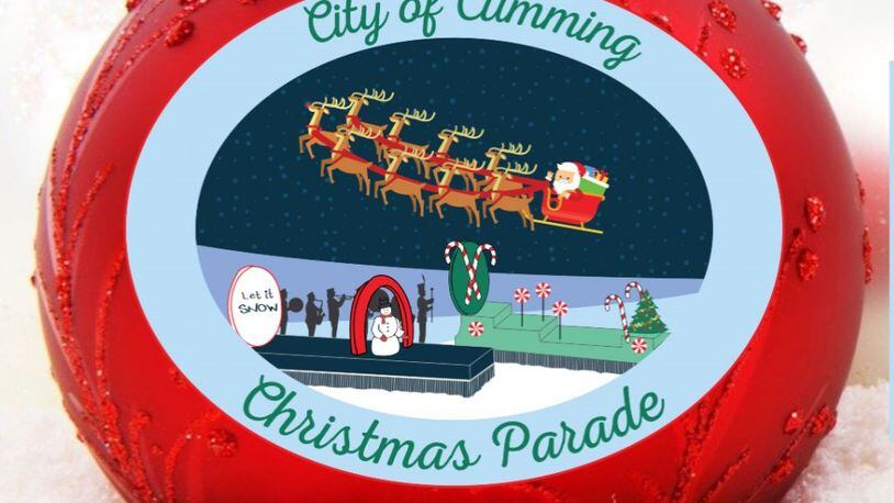 Cumming's Christmas Parade and Fairgrounds Festival are scheduled for Dec. 3. (Courtesy of Cumming)