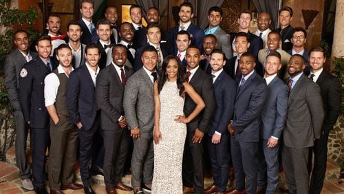At the season premiere of “The Bachelorette,” 31 bachelors tried to impress Rachel Lindsay, the new Bachelorette.  Several have already been dismissed. Contributed by Craig Sjodin, ABC