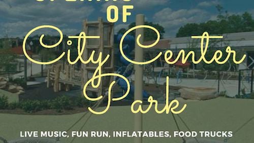 A new 8-acre park behind Fayetteville's new City Hall will feature a variety of amenities for recreation. Courtesy City of Fayetteville