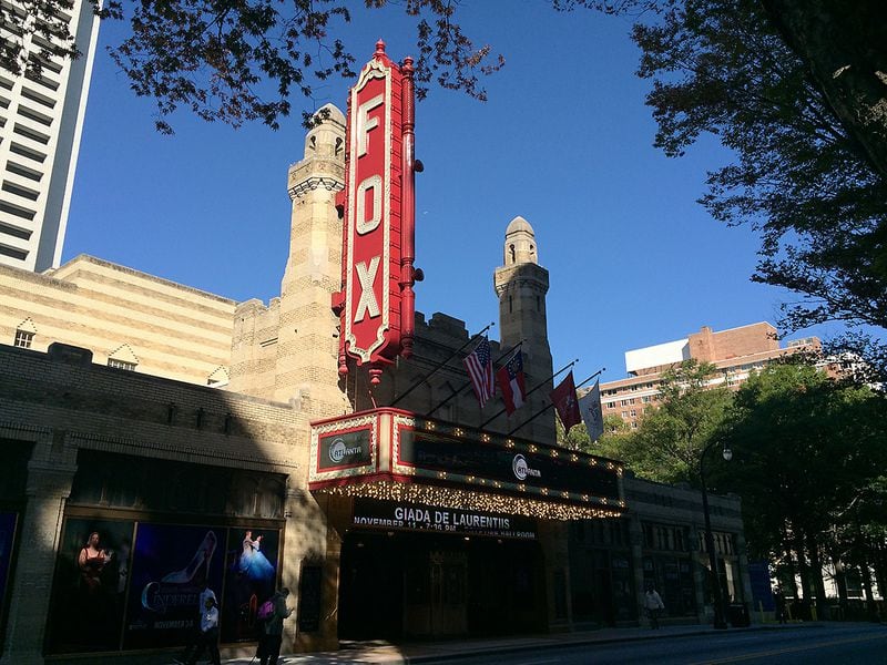 The Fox Theatre: Our city's most famous grand theater opened in 1929 and continues to show movies -- in the summer, at least. After a near-death experience in 1975, it rose from the ashes and vowed never to be hungry again. How Atlanta. (PETE CORSON / pcorson@ajc.com)