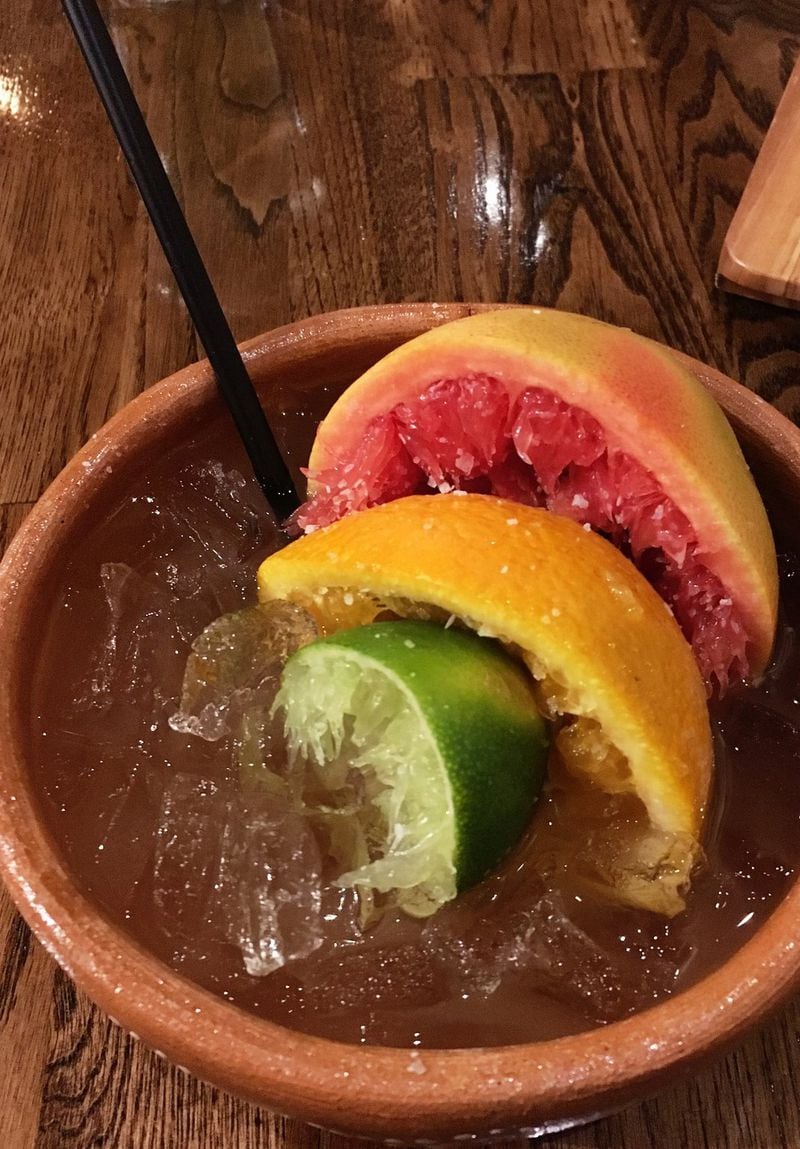 The Cazuela Mexicana cocktail at Patria Cocina combines reposado tequila with grapefruit, orange and lime juices. CONTRIBUTED BY WYATT WILLIAMS