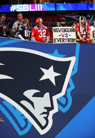 Photos: The scene during the Super Bowl in Atlanta