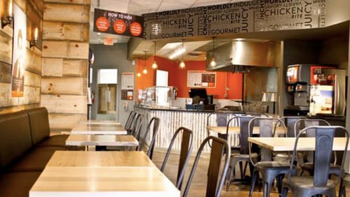 The interior of Seven Hens. / Photo courtesy of Schumacher Group