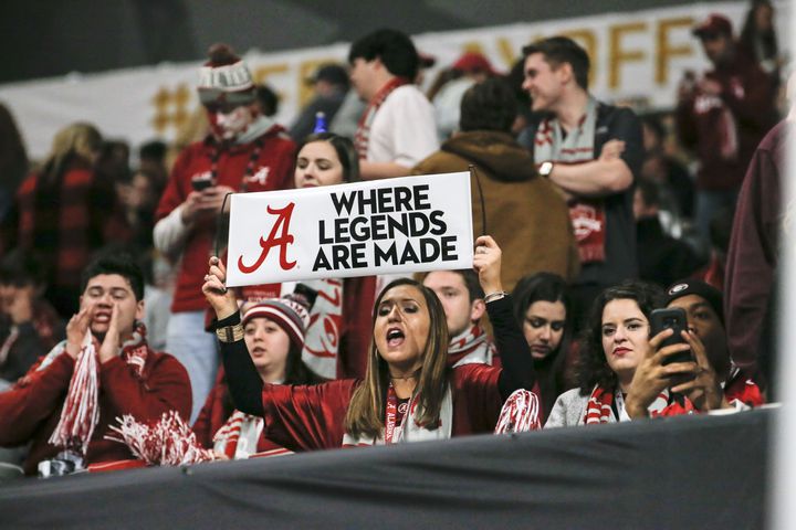 Photos: The scene at the Georgia-Alabama championship game