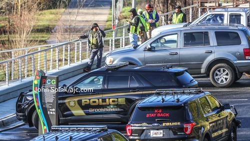 Construction workers discovered the body near the Peachtree Creek Greenway on Wednesday morning, police said.
