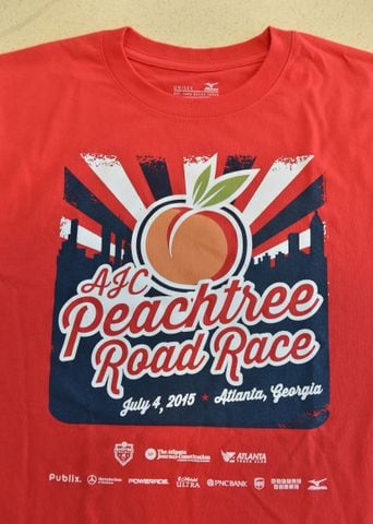 Peachtree Road Race: 2010s T-shirt