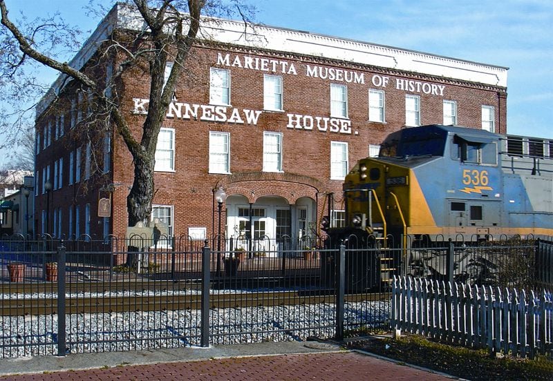 The historic Kennesaw House, home to the Marietta Museum of History, is one of the many locations in town believed to be haunted by a number of ghosts. Credit: Marietta Museum of History