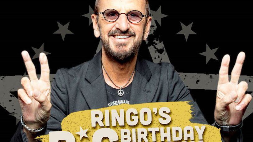 Ringo Starr will celebrate his 80th birthday with an all-star concert online. Photo: Contributed