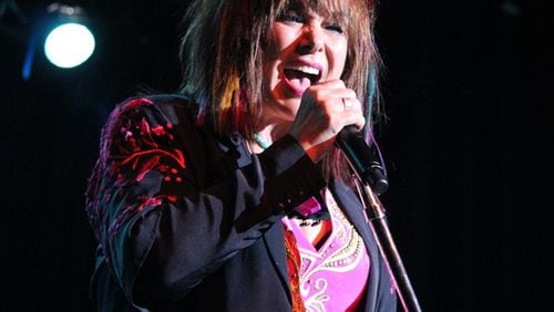 Ann Wilson belted like the rock legend she is at the Buckhead Theatre on Tuesday. Photo: Melissa Ruggieri/AJC