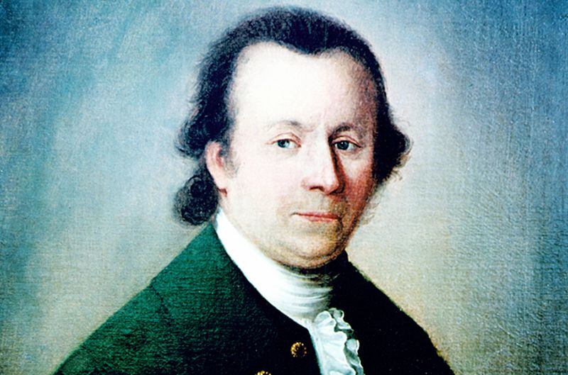 Button Gwinnett signed the Declaration of Independence, briefly served as provisional governor of Georgia and was killed in a duel. Photo: Georgia Historical Society.