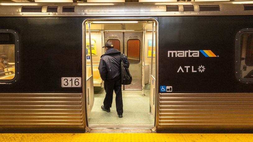 MARTA could impose tougher sanctions on passengers who violate its code of conduct.  (File photo by Jenni Girtman for The Atlanta Journal-Constitution)