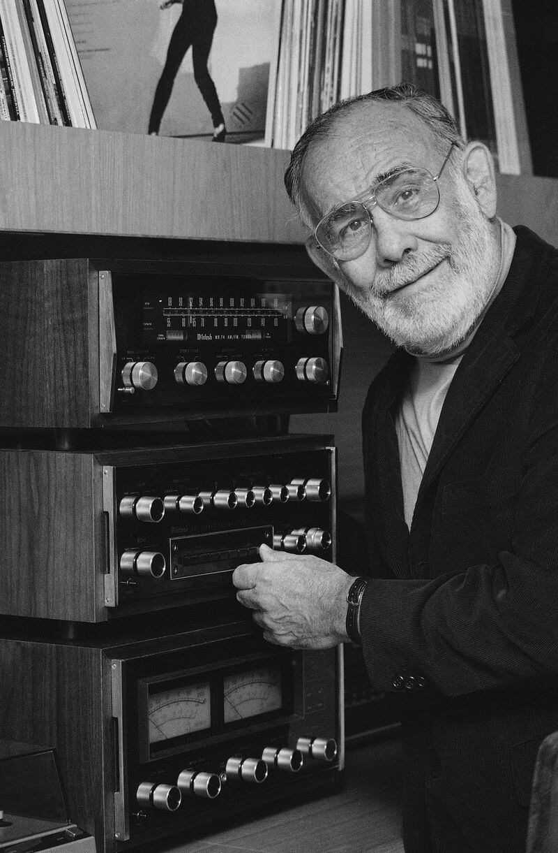 Jerry Wexler, record producer and mogul shown Oct. 17, 1979, was a moving force in soul, jazz and rhythm and blues. AP PHOTO/DP