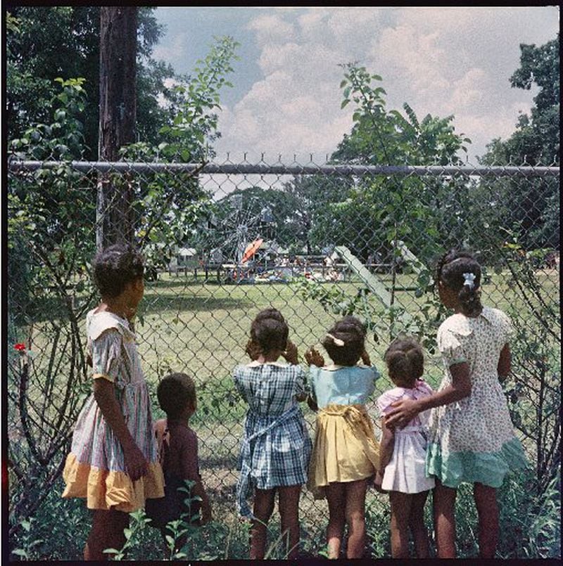"Outside Looking In, Mobile, Alabama" (1956) will be included in the exhibit "Gordon Parks: Segregation Story," opening Nov. 15 at the High Museum of Art. CONTRIBUTED BY THE GORDON PARKS FOUNDATION